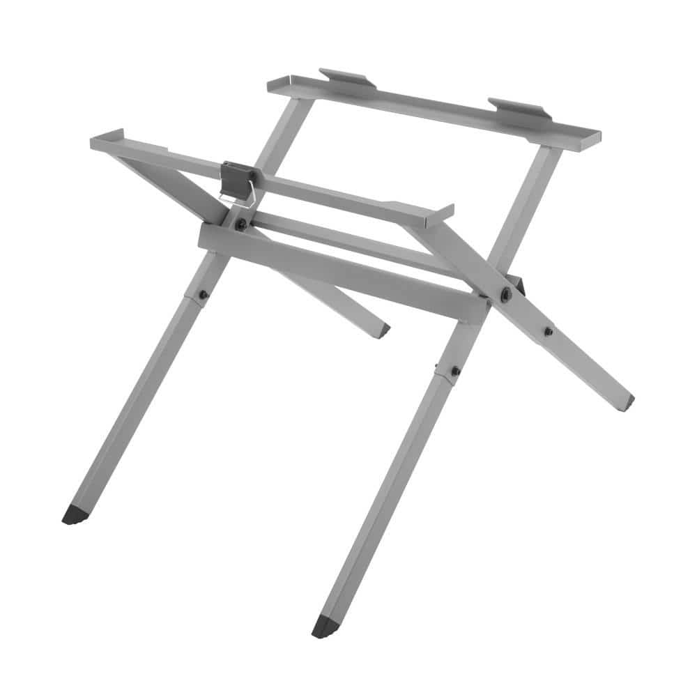 Sierra de mesa portátil con cable para trabajo, de 15 amperios y 10 pulgadas, con soporte plegable